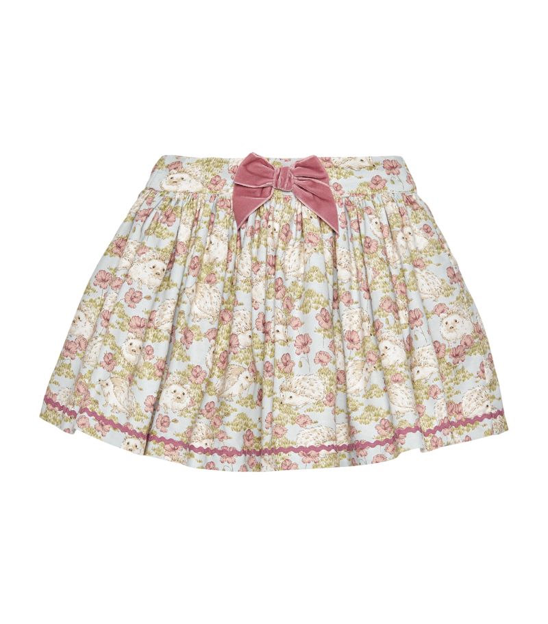 Trotters Trotters Cotton Floral Hedgehog Hollie Skirt (6-11 Years)