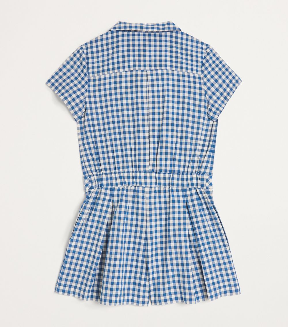 Ralph Lauren Kids Ralph Lauren Kids Cotton Gingham Playsuit (7-16 Years)