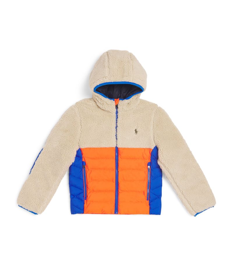 Ralph Lauren Kids Ralph Lauren Kids Fleece Logo Hooded Jacket (6-14 Years)