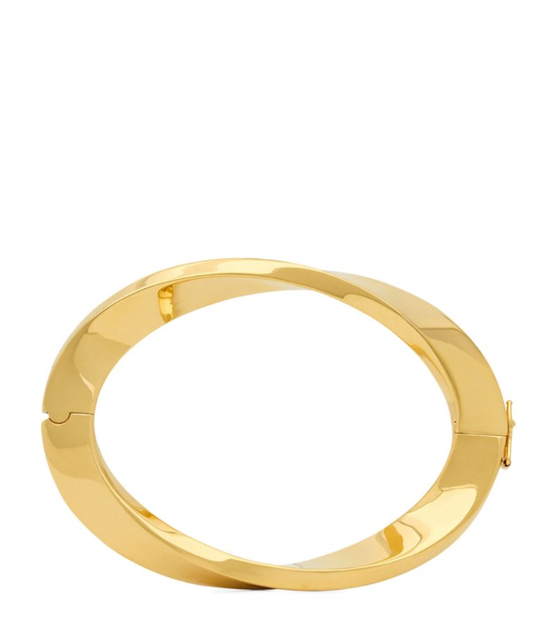 Saint Laurent Saint Laurent Gold-Tone Bangle