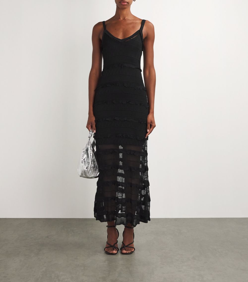  Sandro Knitted Midi Dress