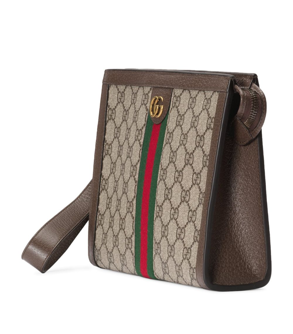 Gucci Gucci Gg Supreme Ophidia Pouch