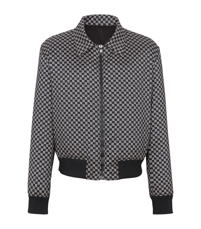 Balmain Balmain Mini Monogram Bomber Jacket