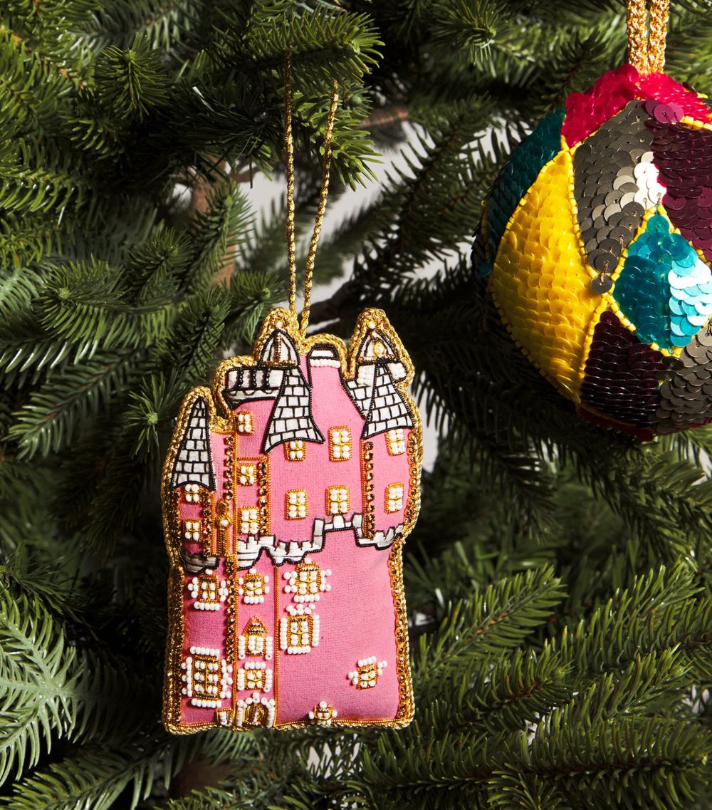 Tinker Tailor Tinker Tailor Embellished Castle Tree Decoration