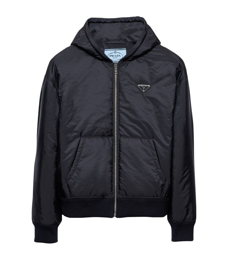 Prada Prada Re-Nylon Hooded Jacket