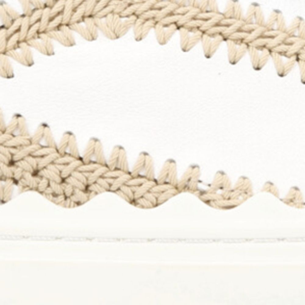 Chloé Chloé Leather Lauren Sneakers