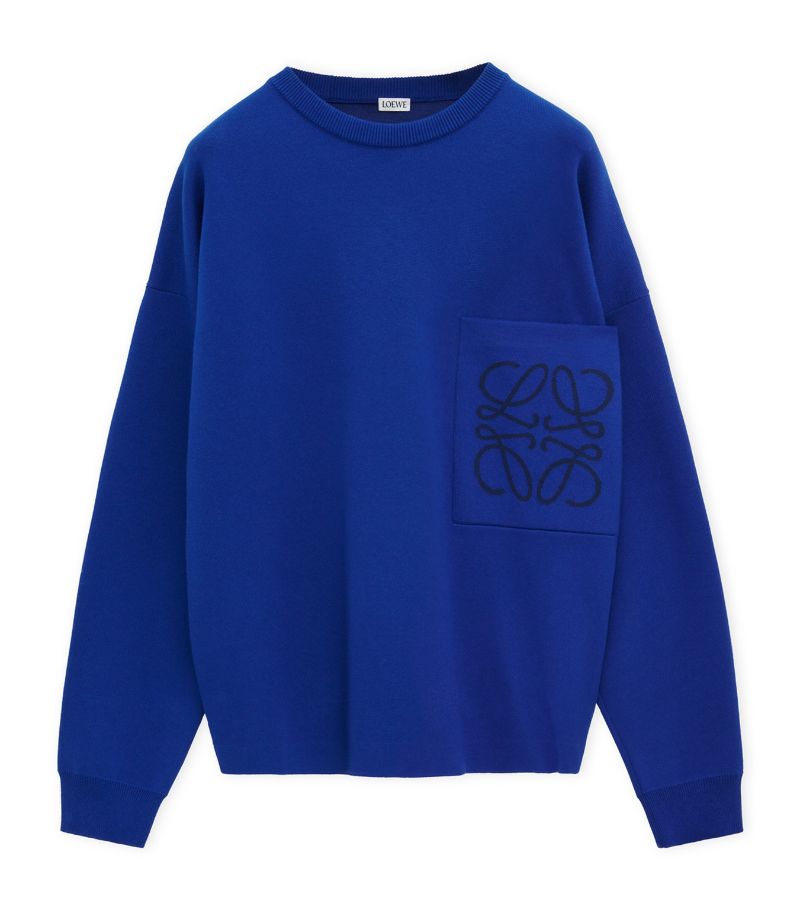 Loewe Loewe Anagram-Pocket Sweater