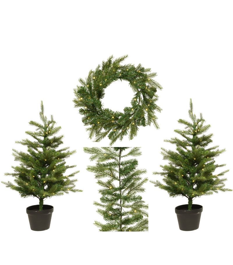 Harrods Harrods Pre-Lit Grandis Fir Set