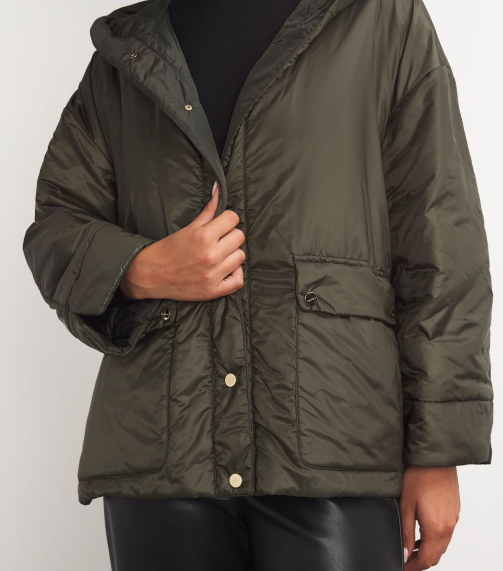 Max Mara Max Mara Reversible Hooded Parka Jacket