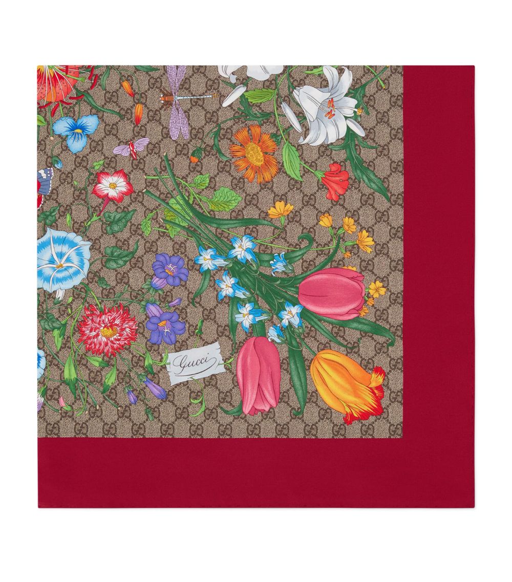 Gucci Gucci Flora Silk Scarf