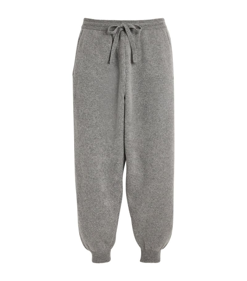  Mordecai Wool-Cashmere Logo Sweatpants