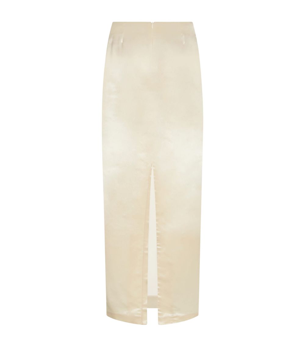 The Row The Row Bartelle Satin Column Skirt