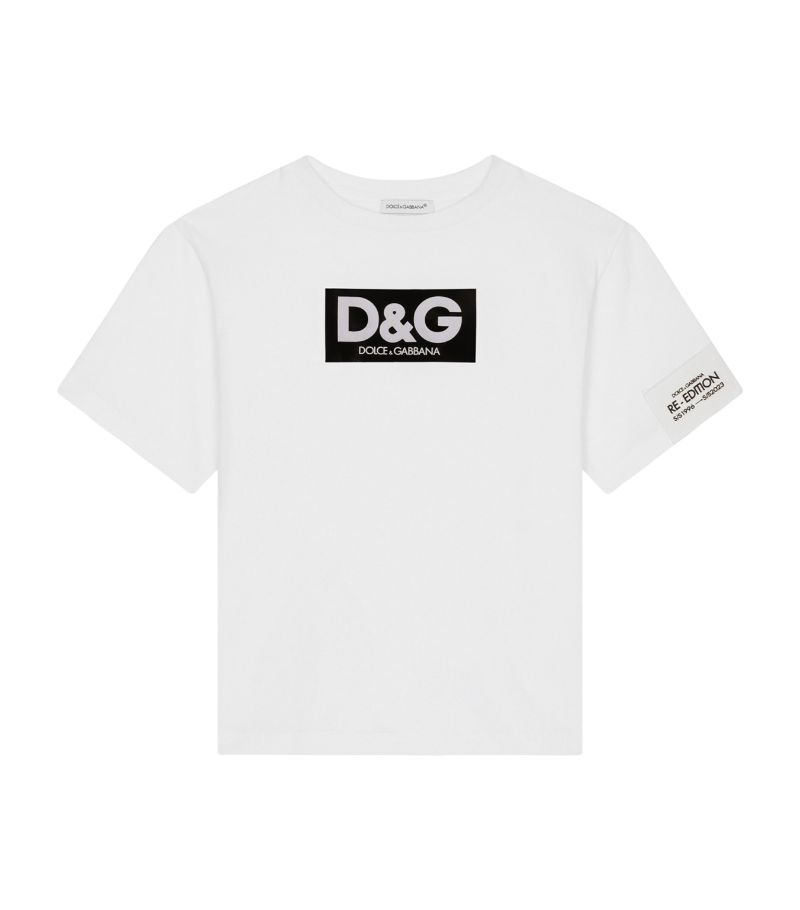 Dolce & Gabbana Dolce & Gabbana Kids Re-Edition Logo T-Shirt (2-6 Years)