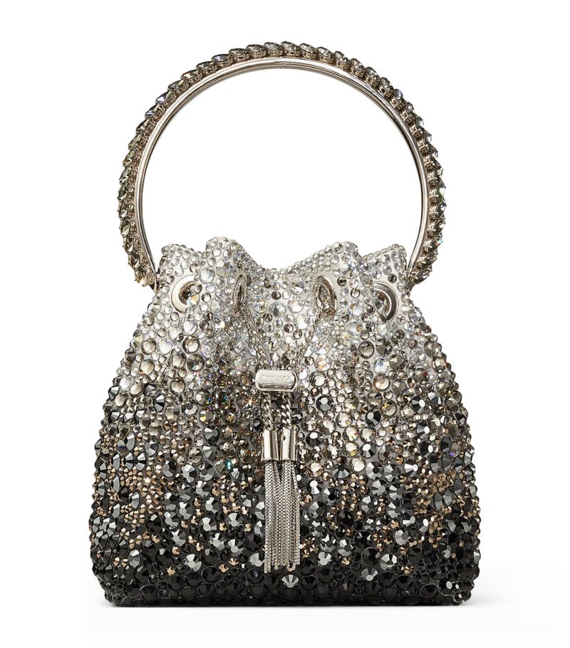 Jimmy Choo Jimmy Choo Embellished Bon Bon Top-Handle Bag