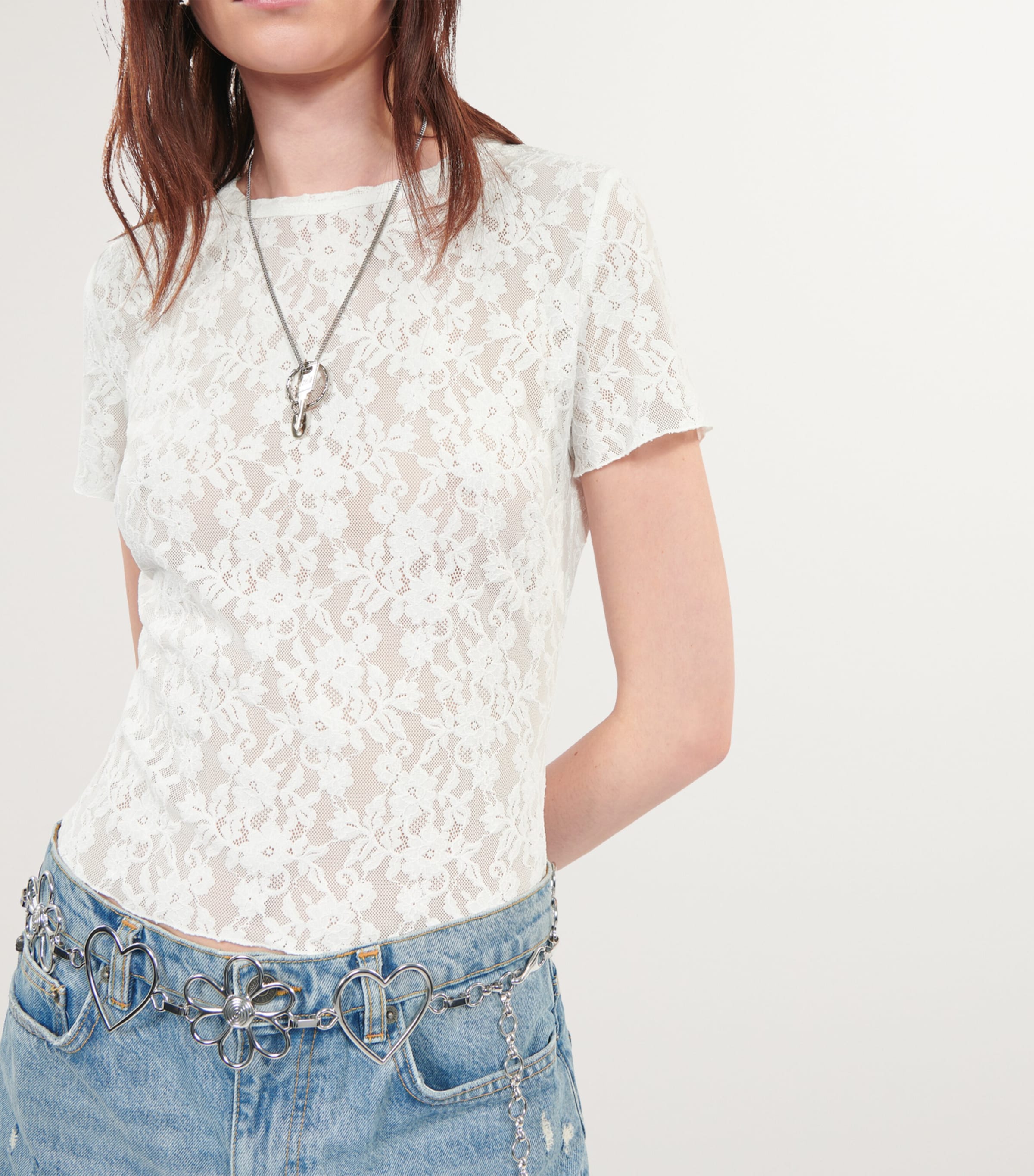 The Kooples The Kooples Floral Lace Top