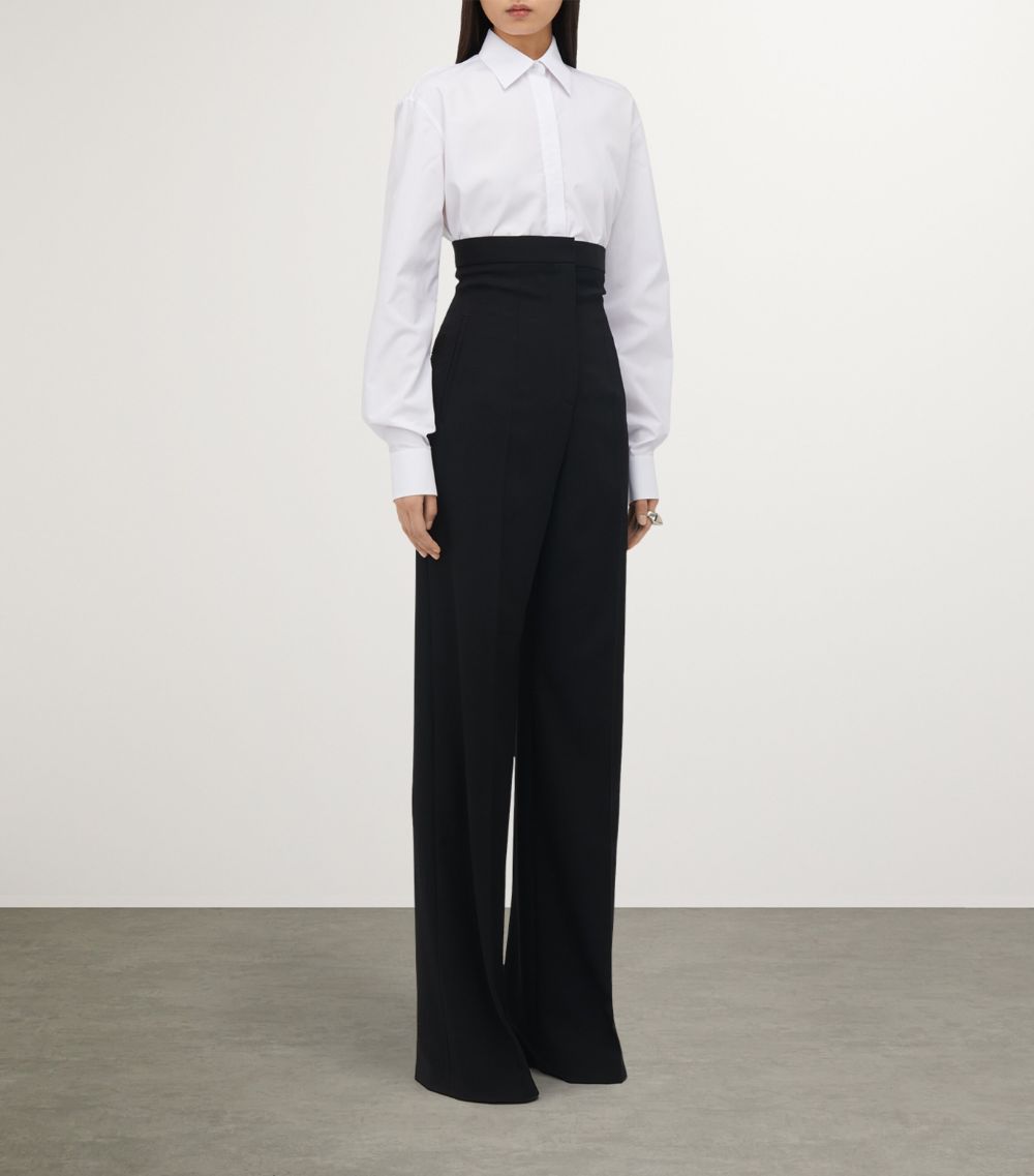 Alexander McQueen Alexander Mcqueen Wool Trousers