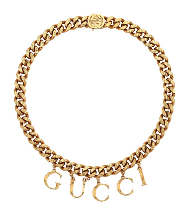 Gucci Gucci Gold-Plated Chunky Necklace