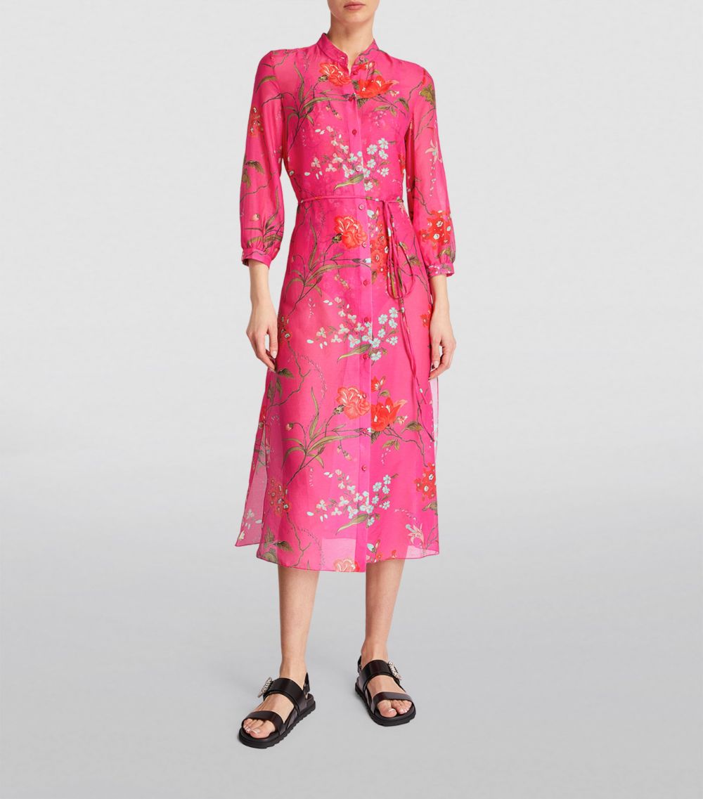 Erdem Erdem Cotton-Silk Floral Dress