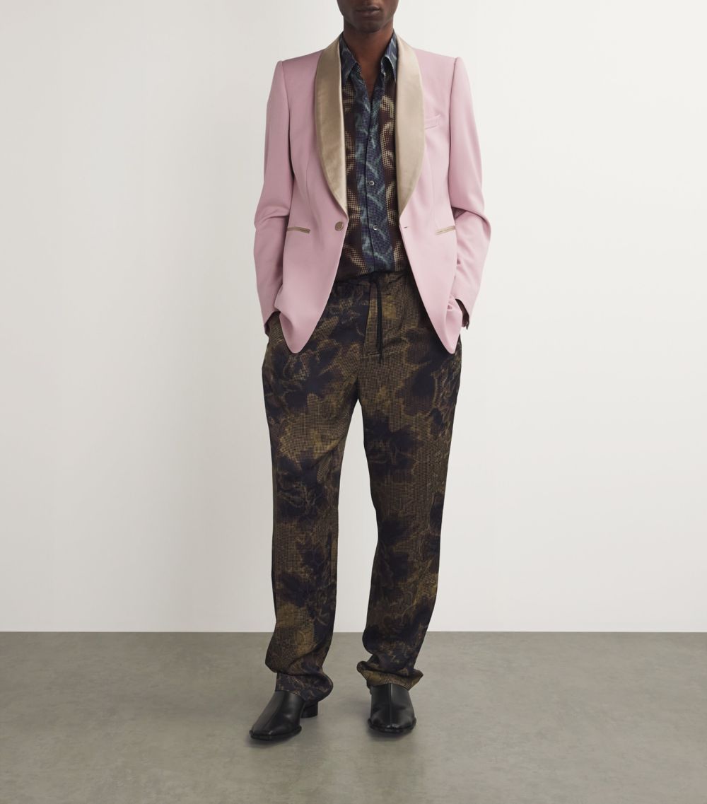 Dries Van Noten Dries Van Noten Wool-Silk Jacket