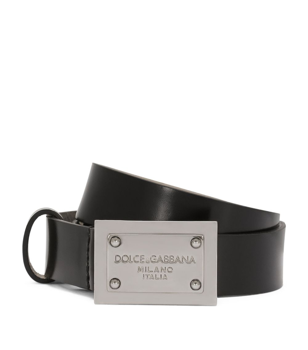 Dolce & Gabbana Dolce & Gabbana Kids Logo Belt