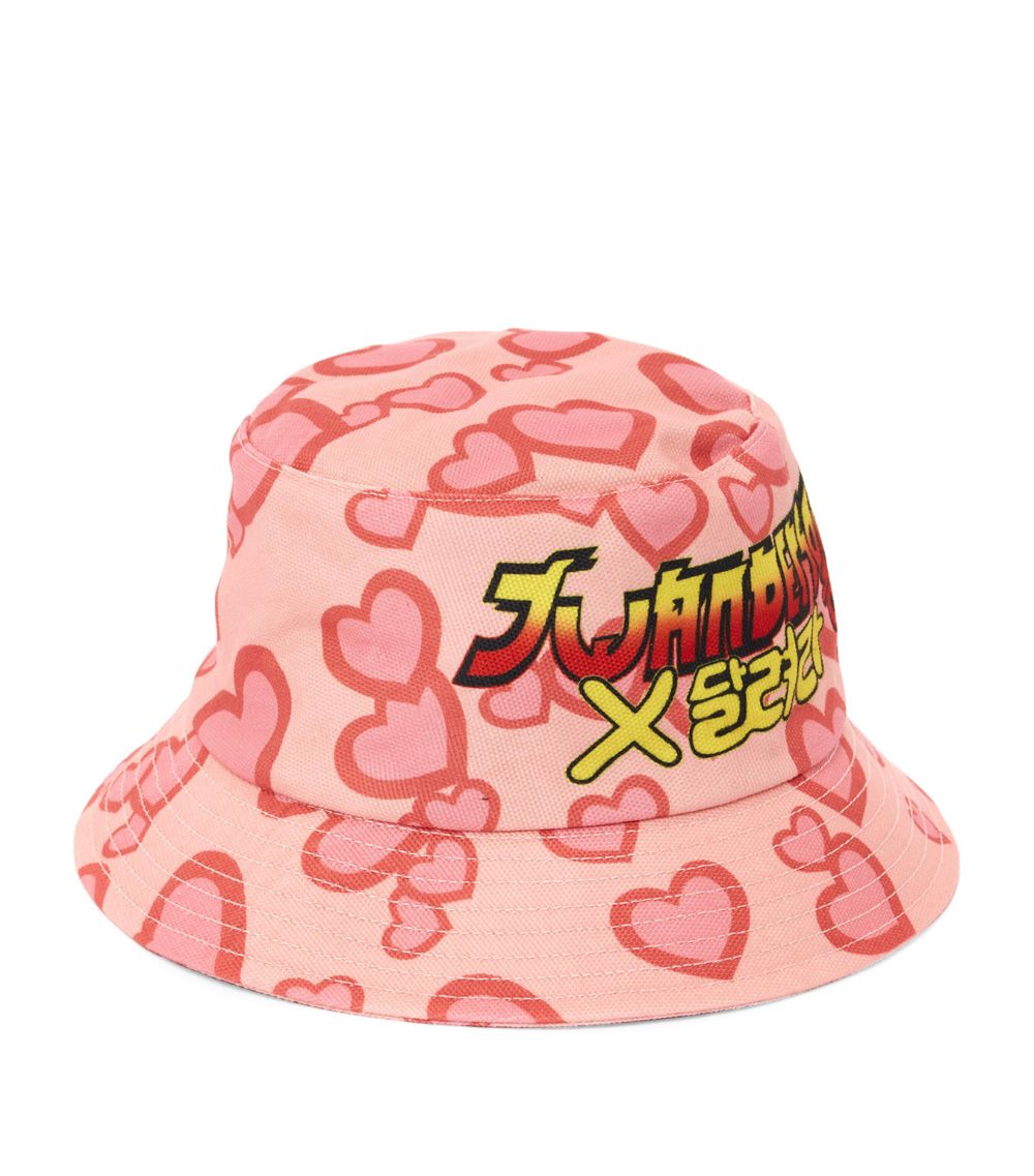 Jw Anderson Jw Anderson X Run Hany Love Heart Bucket Hat