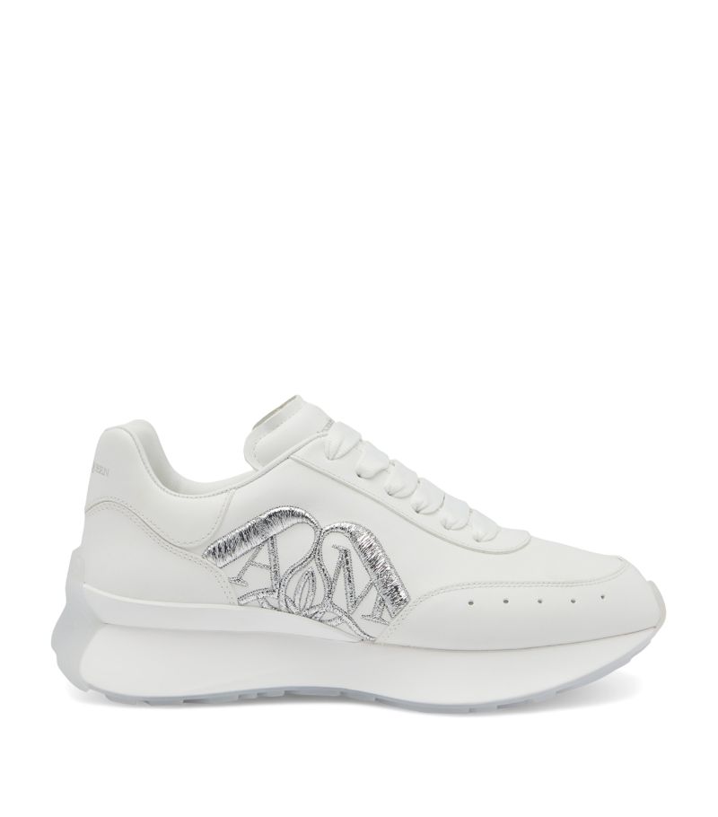 Alexander McQueen Alexander Mcqueen Leather Sprint Runner Sneakers