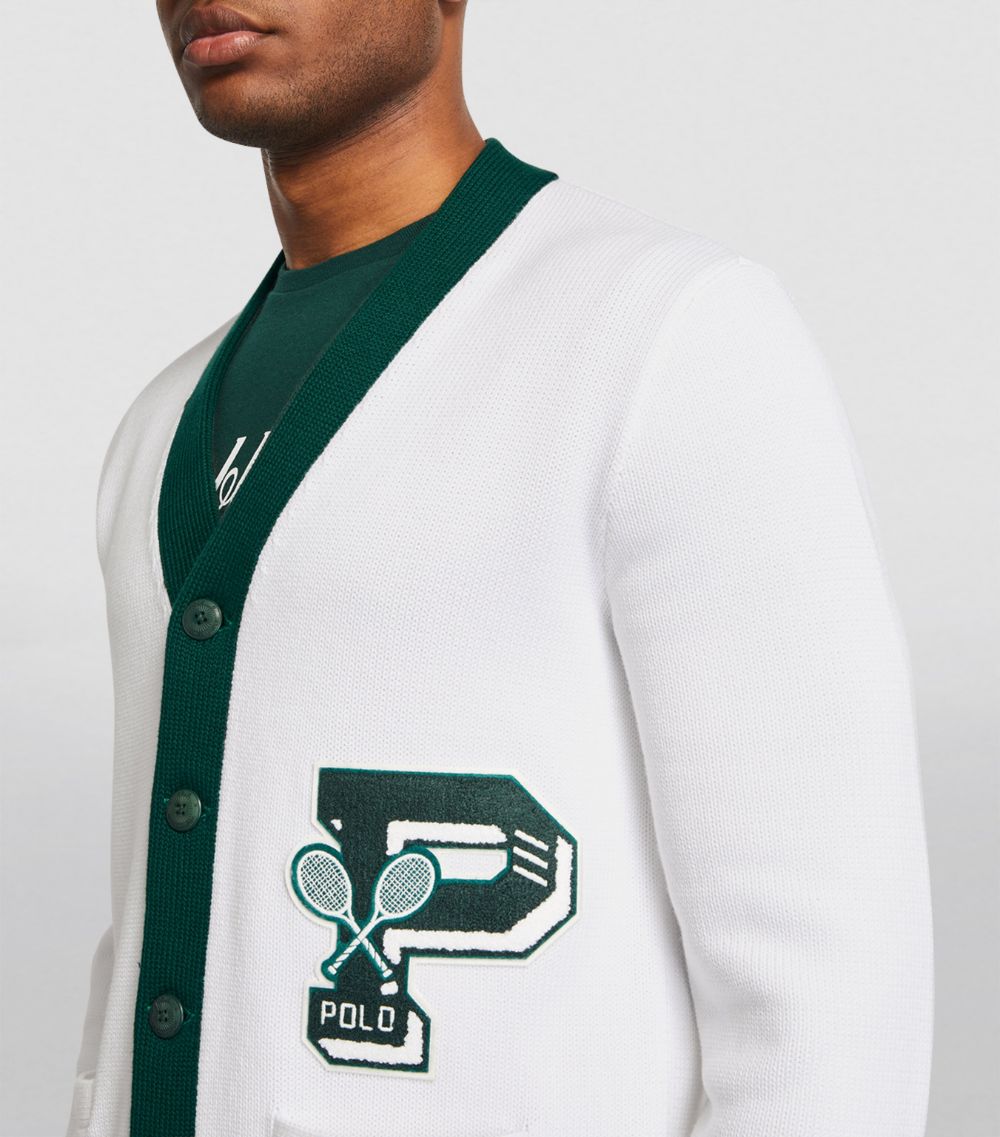 Rlx Ralph Lauren Rlx Ralph Lauren Cotton Wimbledon Cardigan