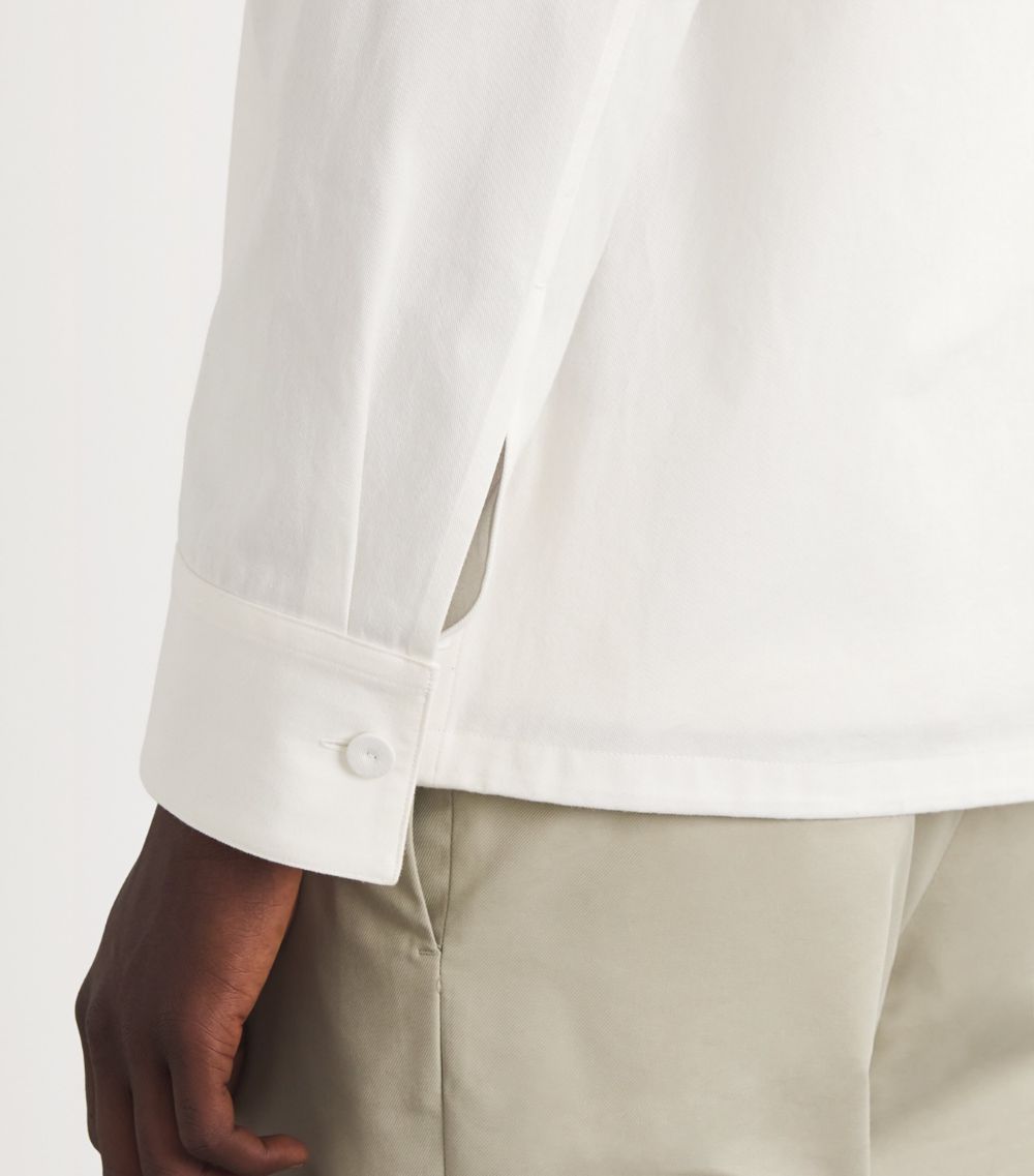 Jil Sander Jil Sander Cotton Zip-Up Overshirt