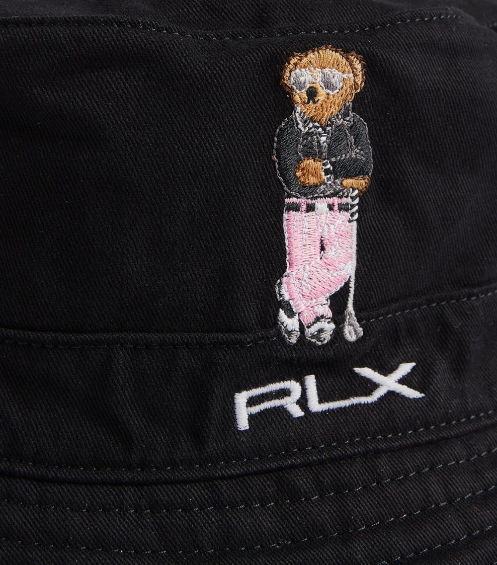 Rlx Ralph Lauren Rlx Ralph Lauren Embroidered Polo Bear Bucket Hat