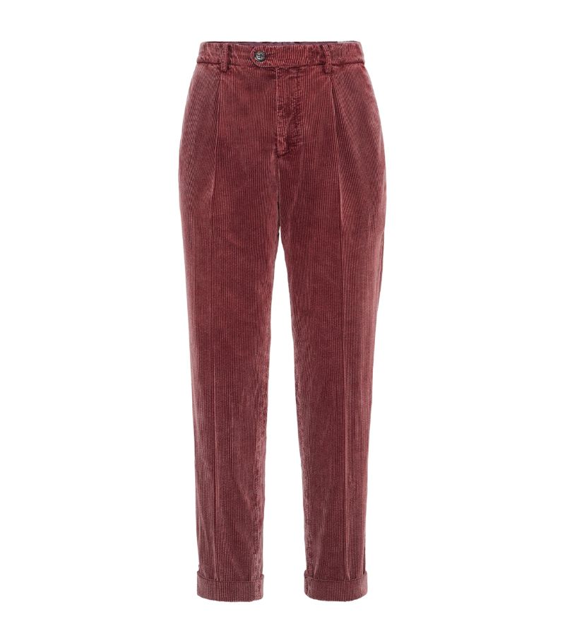 Brunello Cucinelli Brunello Cucinelli Corduroy Tailored Trousers