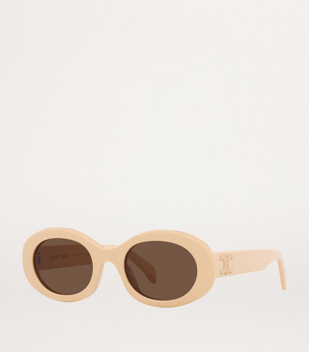 Celine Celine Oval Triomphe Sunglasses