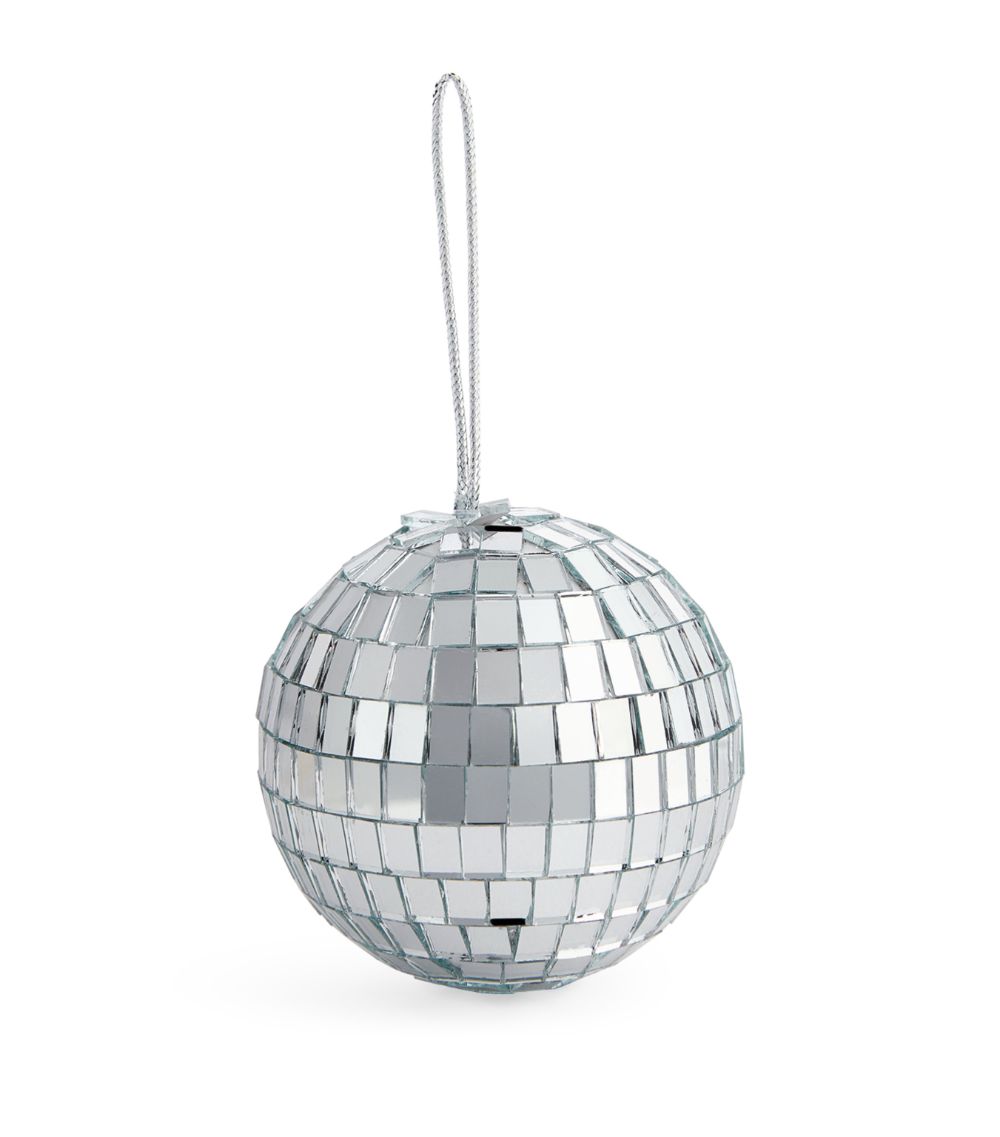 Kurt.S.Adler Kurt.S.Adler Glass Disco Baubles (Set of 6)