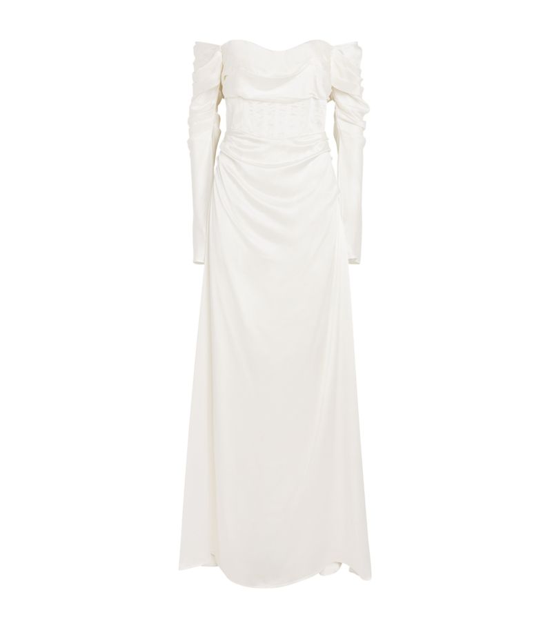 Rachel Gilbert Rachel Gilbert Silk Lucien Gown