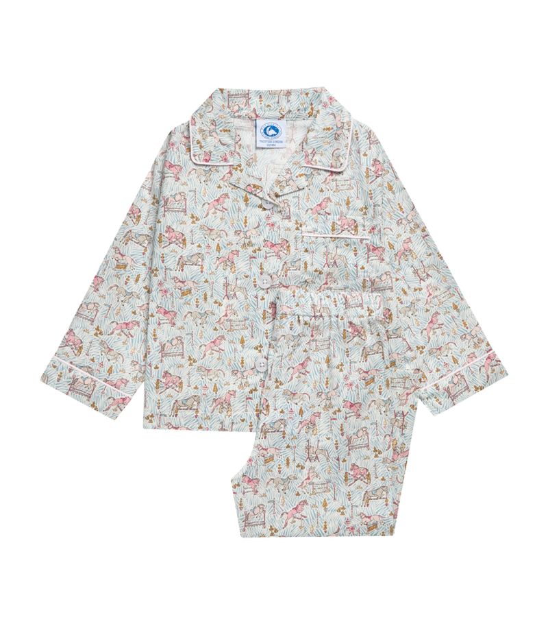 Trotters Trotters Cotton Liberty Print Pony Pyjama Set (12-24 Months)