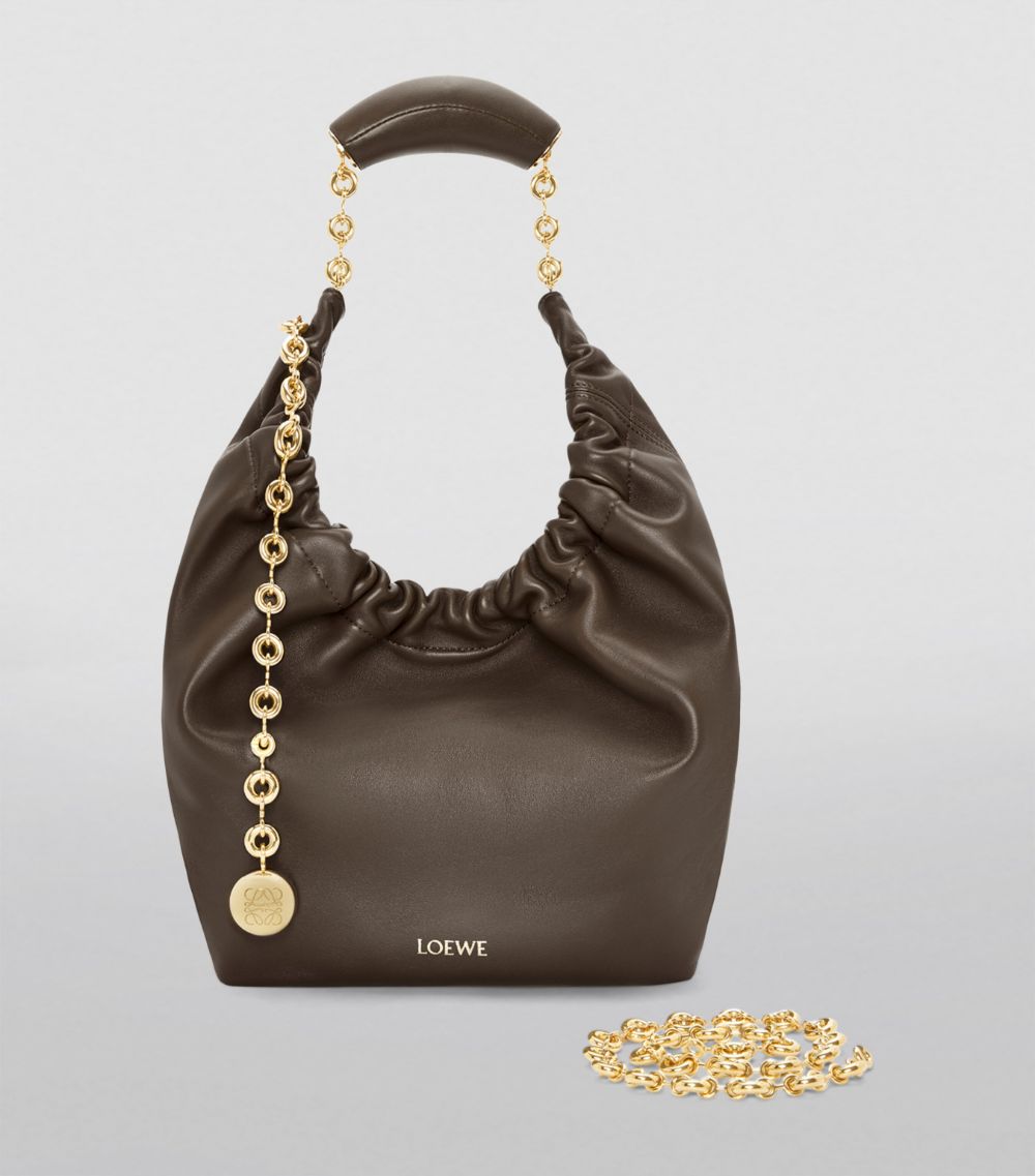 Loewe Loewe Small Leather Squeeze Top-Handle Bag