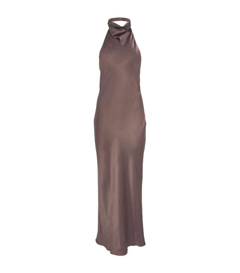 Anine Bing Anine Bing Silk Eliana Maxi Dress