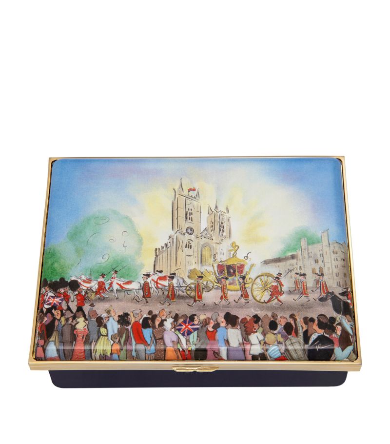 Halcyon Days Halcyon Days Enamel Westminster Abbey Box