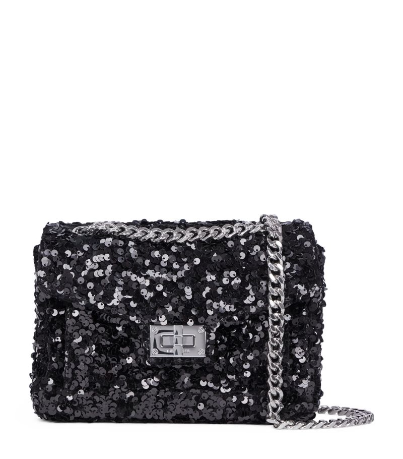 The Kooples The Kooples Sequin-Embellished Emily Shoulder Bag