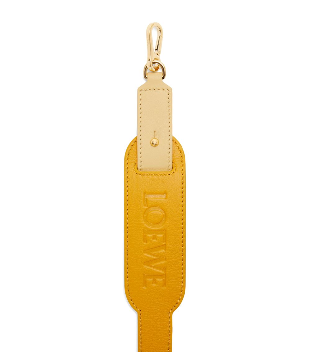 Loewe Loewe Leather Pad Bag Strap