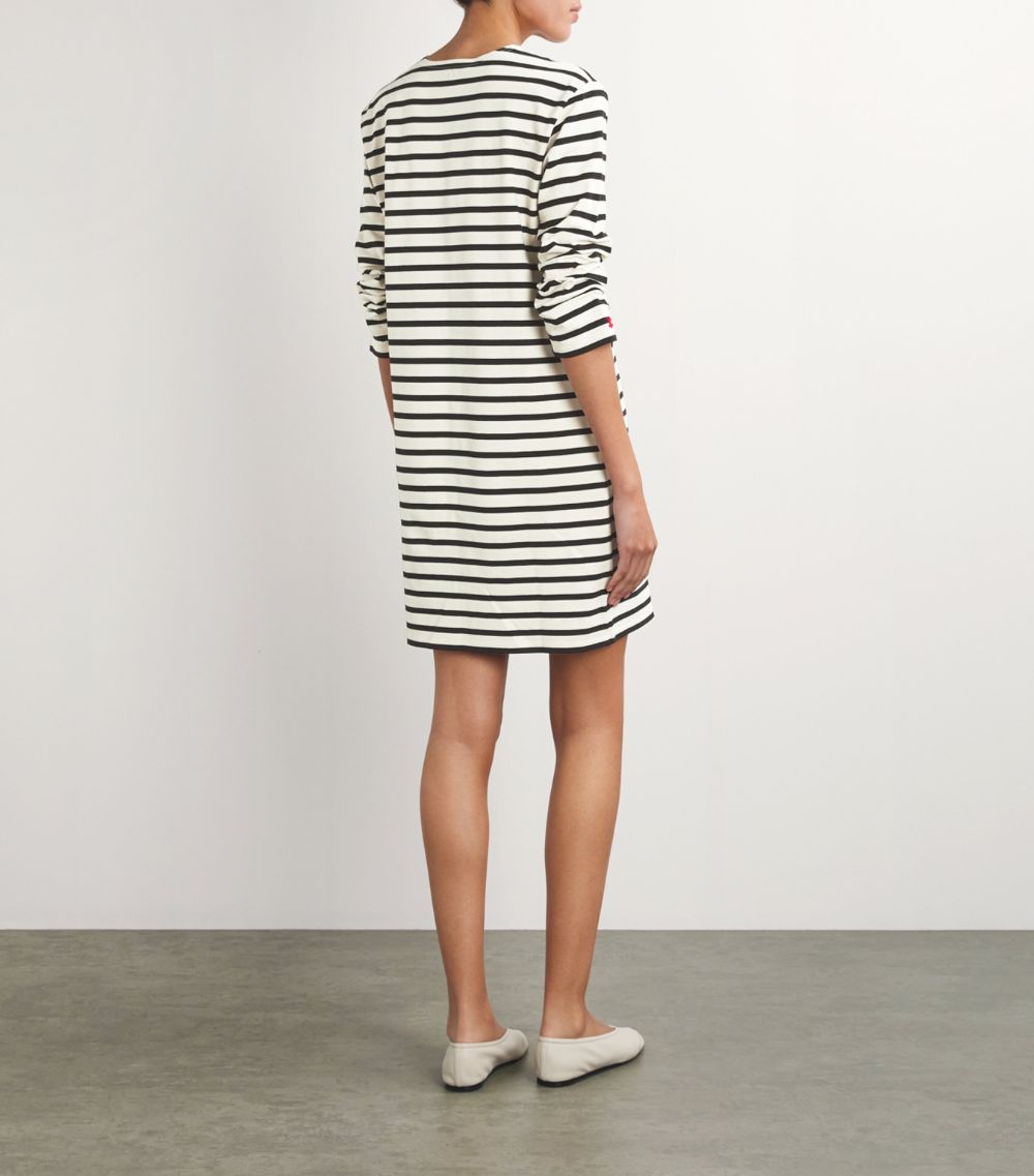 Tory Burch Tory Burch Scrunched-Sleeve T-Shirt Mini Dress