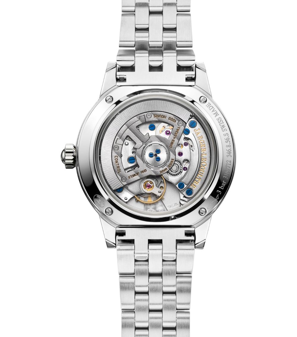 Jaeger-Lecoultre Jaeger-Lecoultre Small Stainless Steel And Diamond Rendez-Vous Night & Day Watch 29Mm