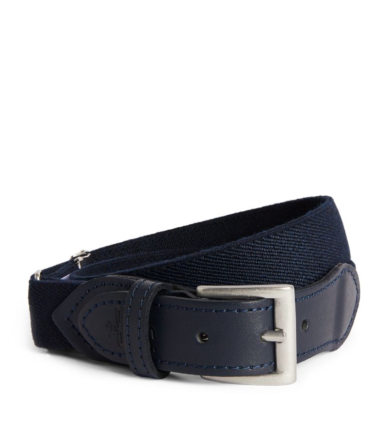 Il Gufo Il Gufo Leather-Trim Belt