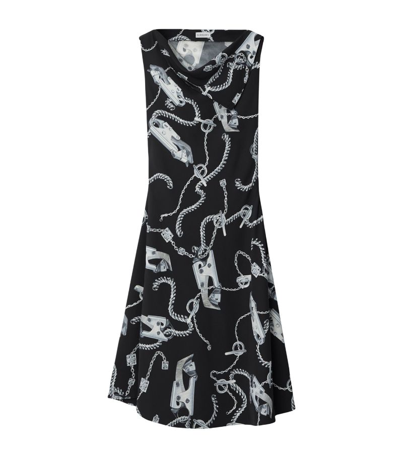 Burberry Burberry Knight Hardware Midi Dress