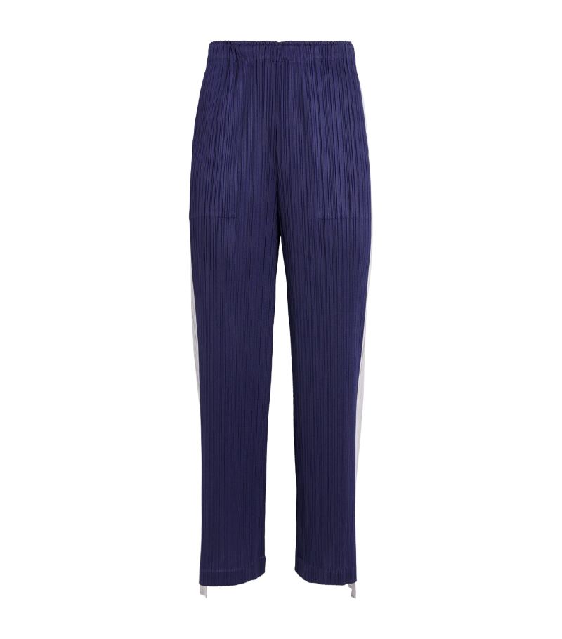 Pleats Please Issey Miyake Pleats Please Issey Miyake Pleated Comet Cropped Trousers