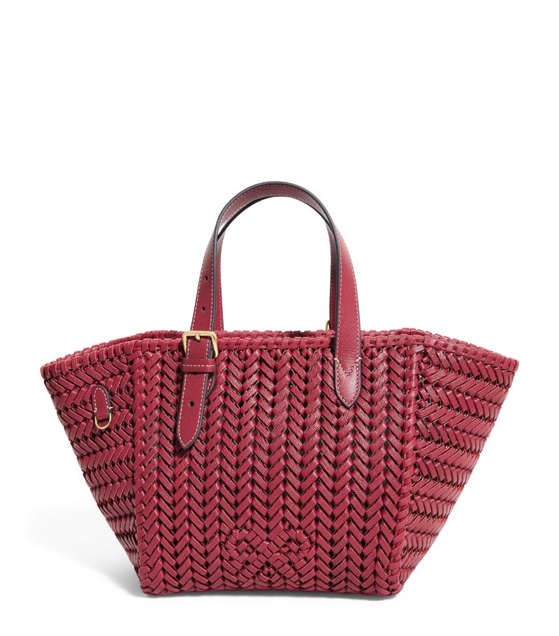 Anya Hindmarch Anya Hindmarch Small Leather Neeson Tote Bag