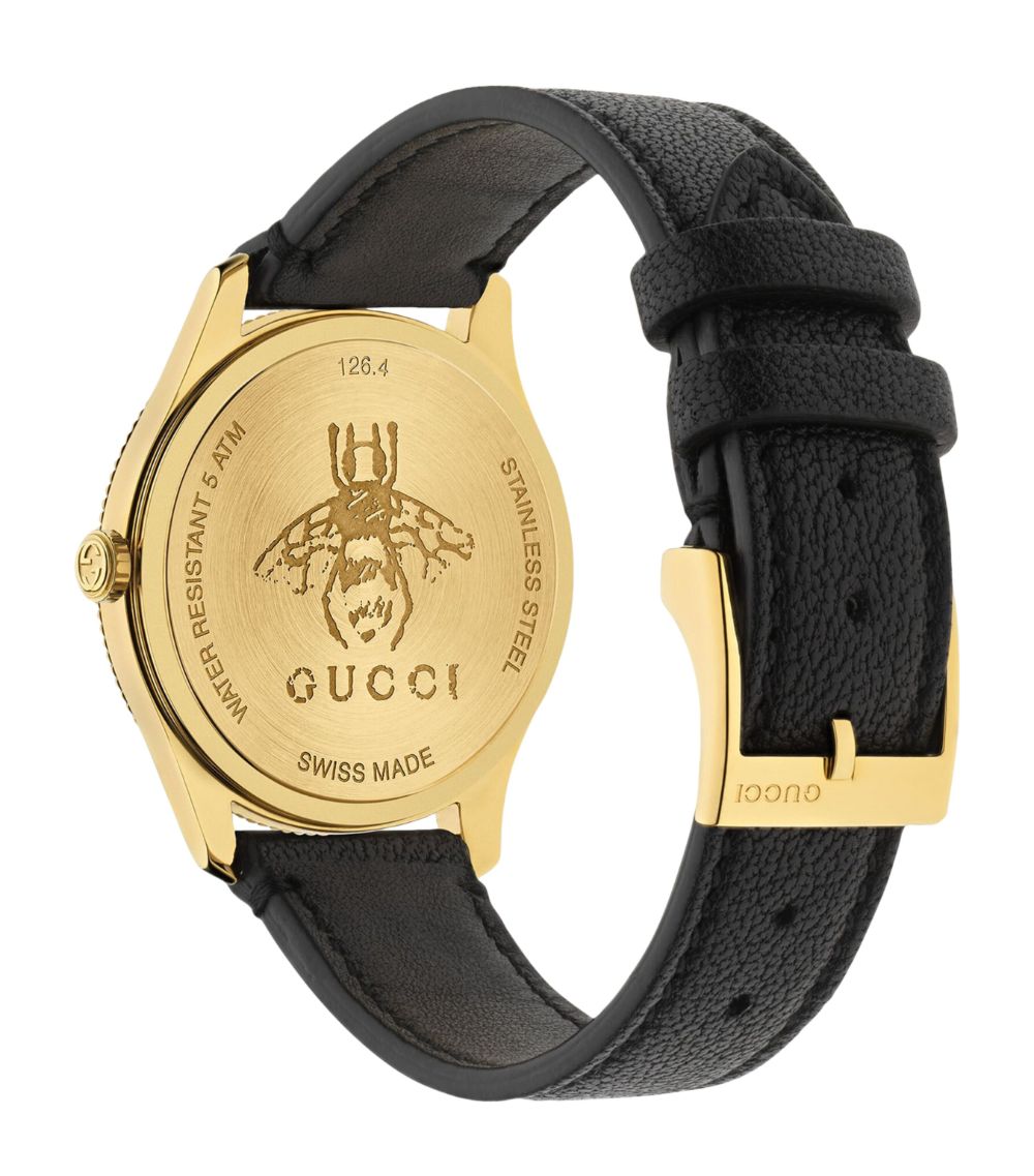 Gucci Gucci Gold-Plated G-Timeless Watch 29Mm