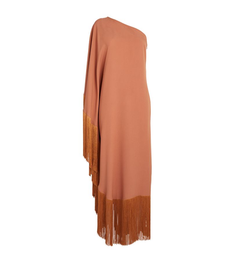 Taller Marmo Taller Marmo Fringed Spritz Maxi Dress