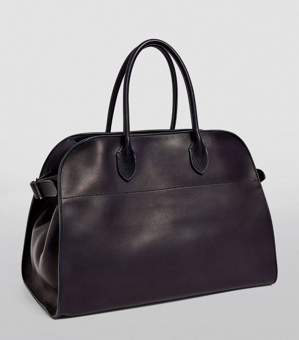 The Row The Row Leather Margaux 12 Top-Handle Bag