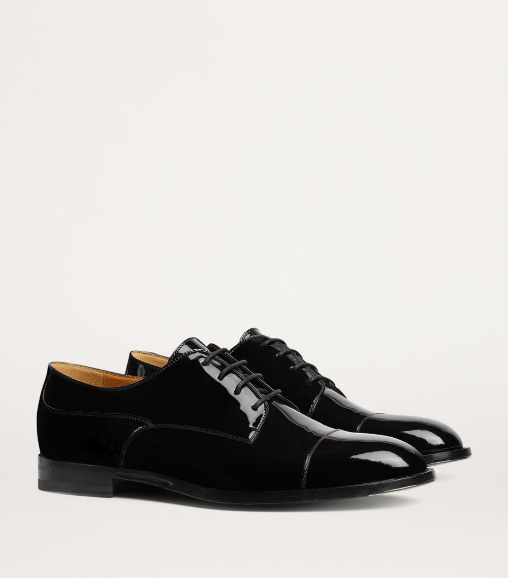 Gucci Gucci Patent Leather Oxford Shoes