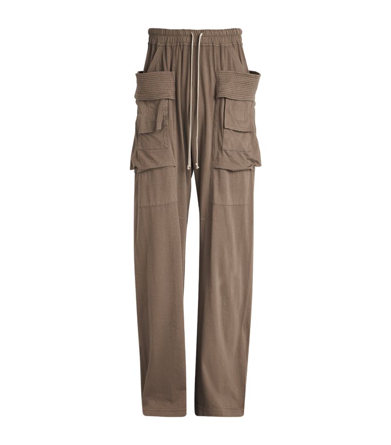 Rick Owens Rick Owens Cotton Cargo Sweatpants